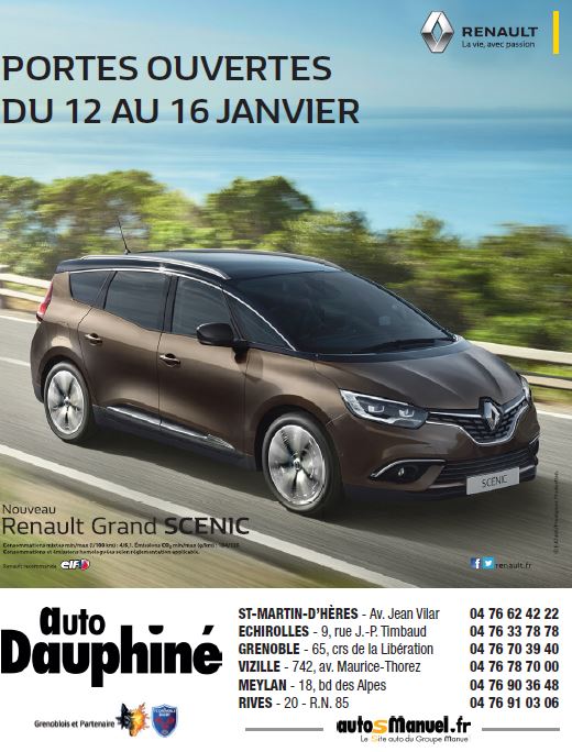 PORTES OUVERTES CE WE CHEZ AUTO DAUPHINE