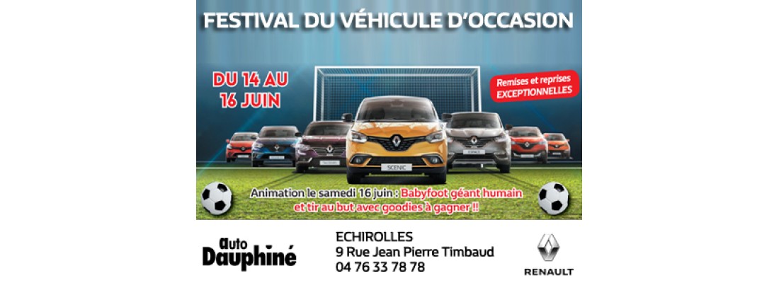 FESTIVAL VEHICULES D'OCCASION