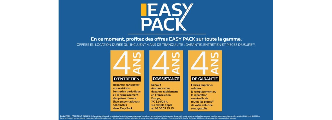 EASY PACK IS BACK