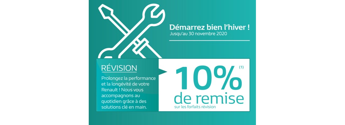 OFFRE SUR VOTRE REVISION