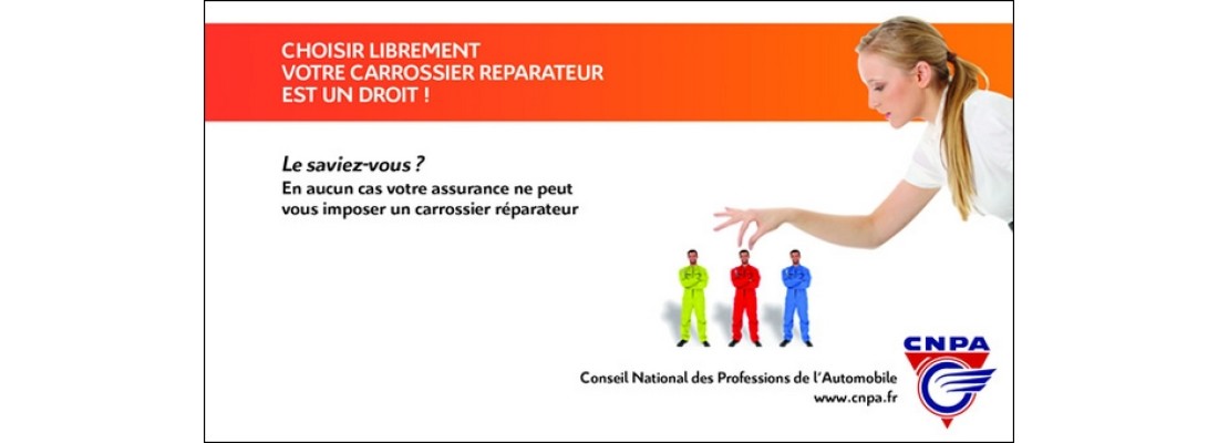 VOTRE RÉPARATEUR ? VOUS AVEZ LE CHOIX