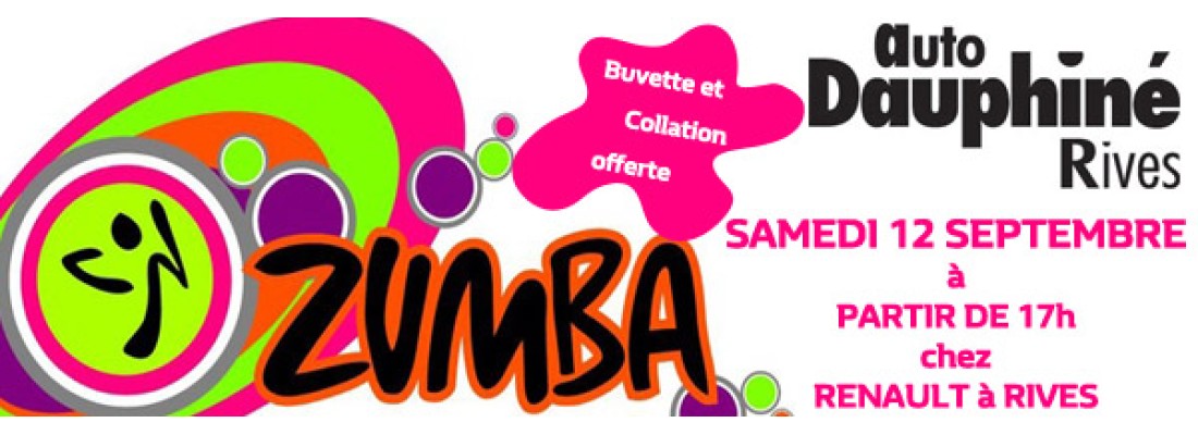 ZUMBA chez AUTO DAUHINE RVES