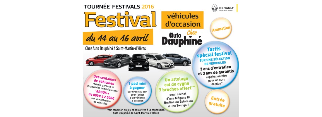 FESTIVAL DU VEHICULE D'OCCASION