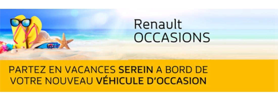 OFFRES ETE RENAULT OCCASIONS