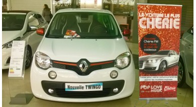 RENAULT TWINGO s'expose à comboire