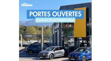 Portes Ouvertes Auto Dauphiné : du 8 au 12 octobre 2026