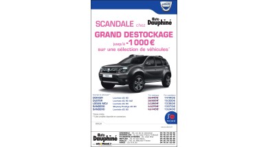 NOEL SERA SCANDALEUX CHEZ AUTO DAUPHINE