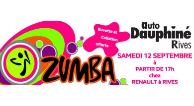 ZUMBA chez AUTO DAUHINE RVES