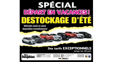 DESTOCKAGE ETE VEHICULES NEUFS!