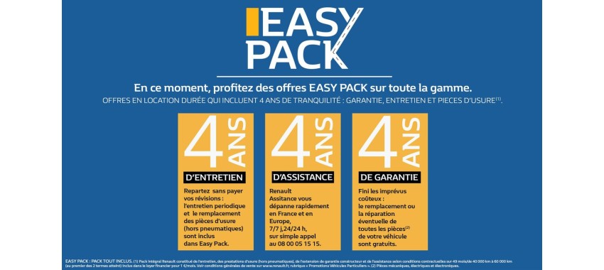EASY PACK IS BACK