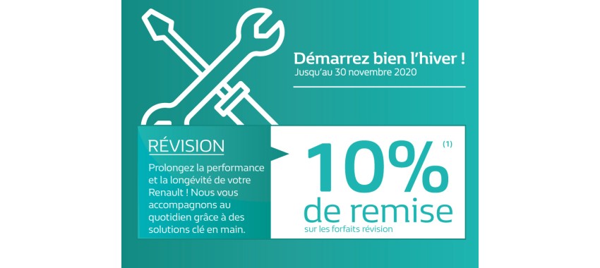 OFFRE SUR VOTRE REVISION