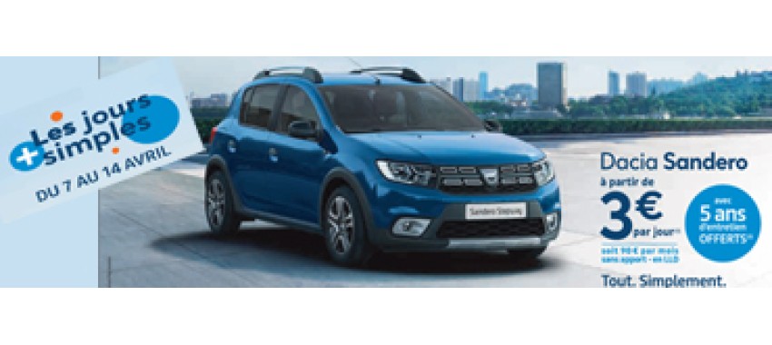 LES JOURS DACIA