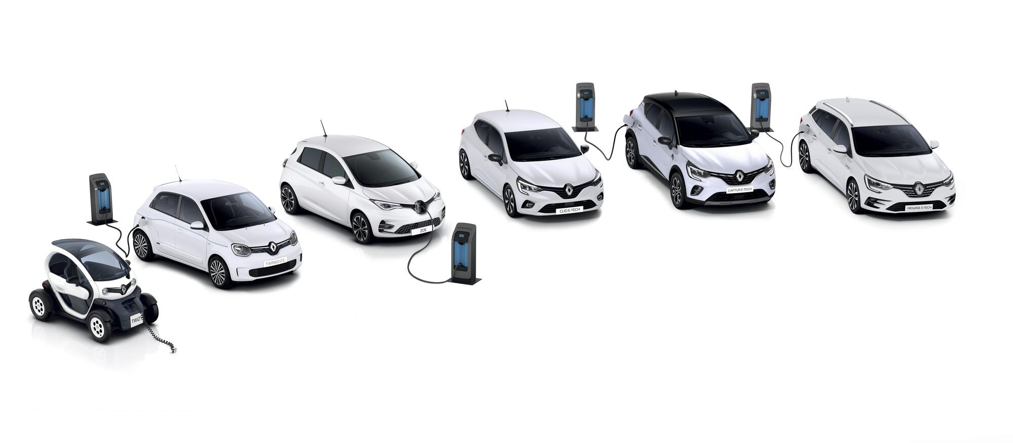 Voitures électriques et hybrides Renault